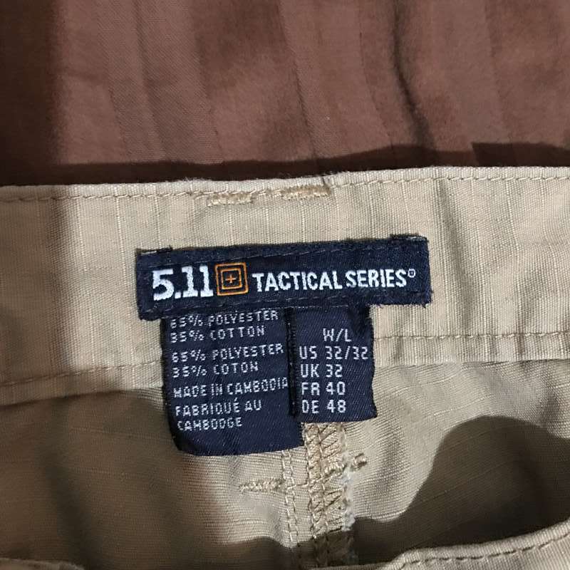 5.11+ Tan Tactical Pants 74273 Size 32x32 - 