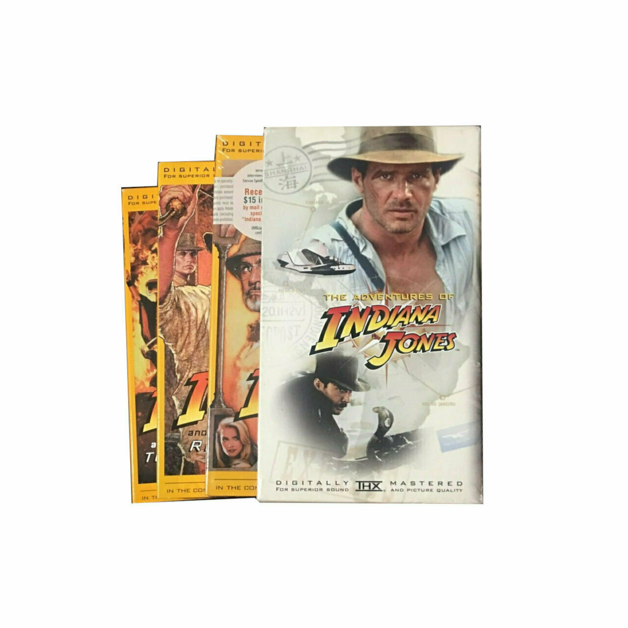 The Adventures of Indiana Jones VHS Box Set