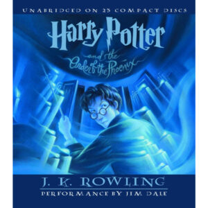 Harry Potter and the Order of the Phoenix Audio-book Cover