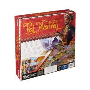 taj mahal game box back